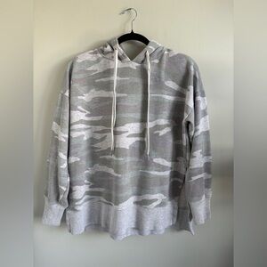 Aerie Gray Camouflage Hoodie